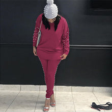 Load image into Gallery viewer, 2-piece Pearl Sweatsuit
