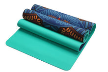 Load image into Gallery viewer, Lotus Pattern Fitness/Yoga Mat
